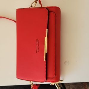 Lightweight Crossbody bag Red